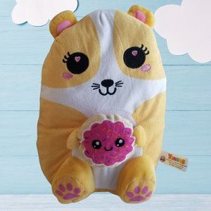 Hamster Plush Yummeez Stuffed Animal Toy Cookie 11 inches Peek-a-Boo Toys